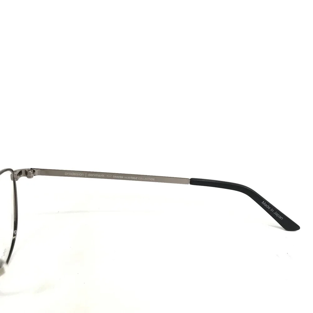 Prodesign Eyeglasses Frames 4152 c.1012 Silver Square Full Rim 52-17-145